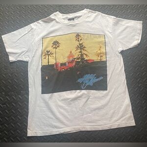 Vintage 1994 Hotel California Eagles Hell Freezes Over Tour T Shirt